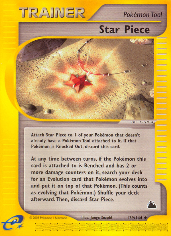 E-Series Skyridge Star Piece #139/144